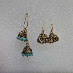 Beautiful Jhumka Earrings Set- Any 2 Sets for 149