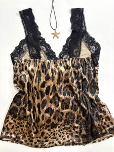 Leopard Lace top