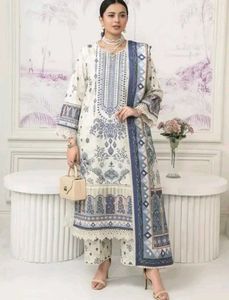 Art Silk Kurti Set (3-Piece)