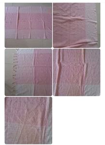 Dupatta combo of 2  - Navy blue and brown / pink