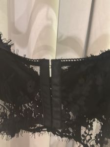 Elegant Black Lace Bralette