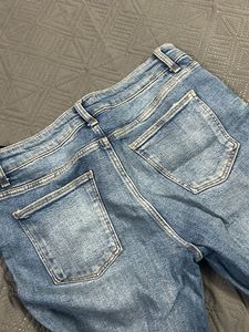 zara women blue denim jeans♥️