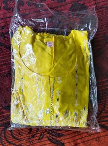 Beautiful Yellow Kurta Set with Dupatta