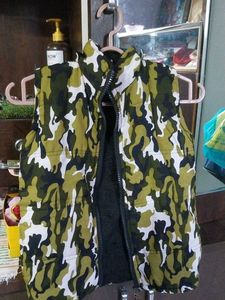 Camouflage Puffer Vest