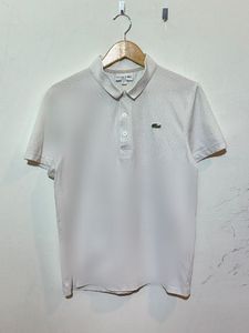 Lacoste White Polo Shirt
