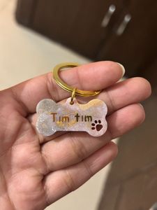 Custom Bone Pet Tag