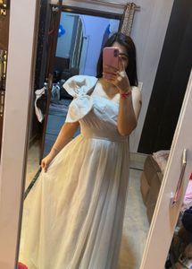 Elegant One-Shoulder Tulle Gown