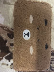 Cute Bear Plush Pouch