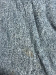 Vintage Two-Tone Denim Midi Skirt