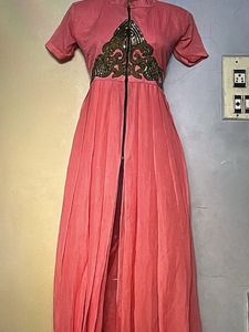 Elegant Pink Kurta Set with Dhoti Pants