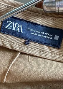 Khaki Wrap Skort