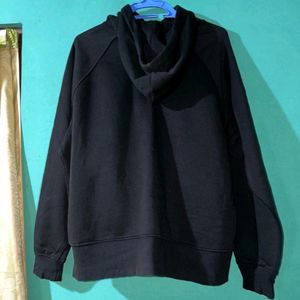 Hnm Black Hoodie Ladies