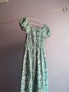 Floral Print Maxi Dress