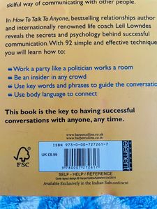 ❗️FREE DELIVERY❗️New How 2 Talk To Anyone Book