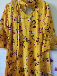 Maxi Dress Floral Printed