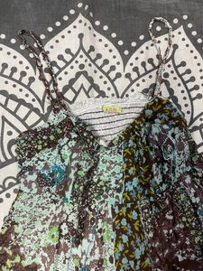 Multi  Colour Cute  Mini  Dress