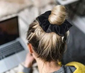 Set of 5 Satin Scrunchies