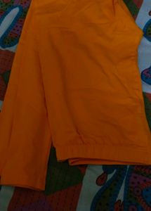 Red &amp; Yellow Cotton leggings Set