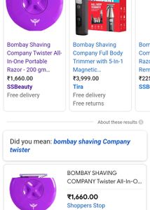 Bombay Shaving Company Twister Razor