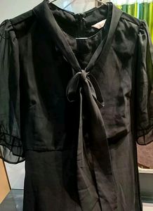 Berrylush Women Fit &amp; Flare Black Dress