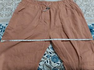 Comfortable Peach Jogger Pants