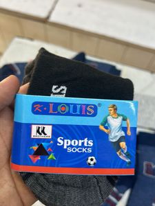 6 Pairs Unisex Ankel Length Socks Cotton