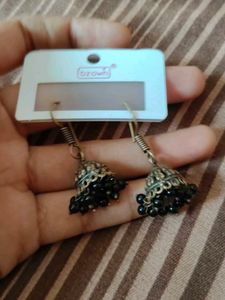 Butterfly Necklace &amp; Jhumka Earrings Set