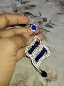 Stunning Blue Crystal Earrings