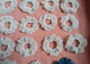 Hair Accessories Moti Scrunchies Rubber Band
