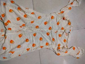 Vintage Orange Purse Print Shirt