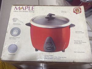 maple 1.8 ltr electric rice cooker