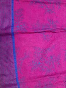 Purple Floral A-line Cut Kurti Attire