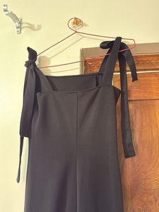Chic Black Mermaid Hem Dress