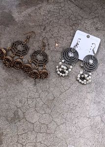 Boho Jhumka Earrings Set
