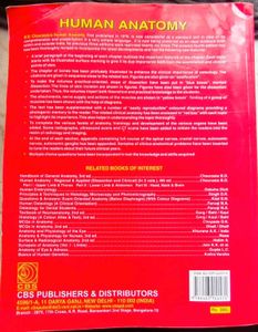 B.D. Chaurasia's Human Anatomy Book Set