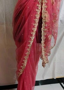 zardozi 💯 net saree very beautiful 😍