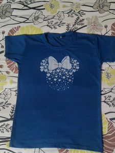 Cute Minnie Mouse Heart T-Shirt