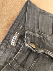SASSFRAS Black Denim Jeans