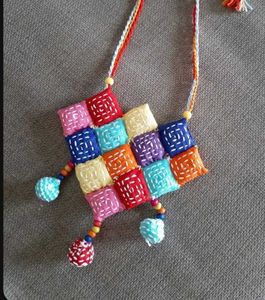 Fabric Necklace