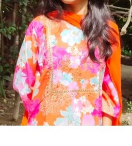 Price Down - Digital maslin Kurta