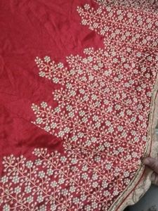Elegant Red Embroidered Kurta Set