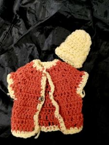 Handmade Crochet doll dress 👗