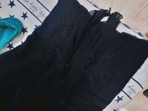 Elegant Black Ruffled Mini Dress