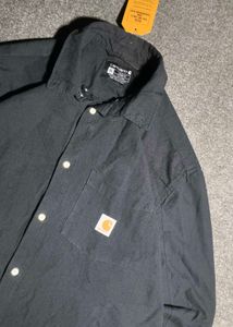 Carhartt Men's Black Button-Up Shirt
