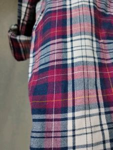 Violet Check Shirt For Funky Look
