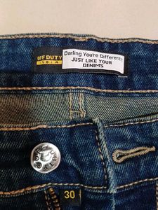 OffDuty Wide Leg Denim Jeans