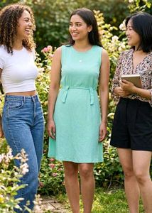 Mint Green Casual Dress