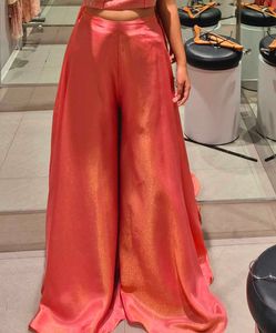 Elegant Coral Palazzo