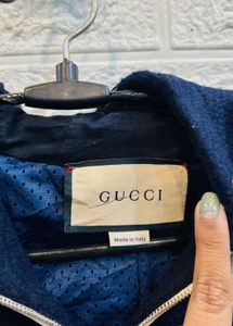🇮🇹 Gucci  imported luxury Zip-Up Hoodie