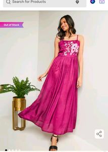Beautiful Pink Floral Dress